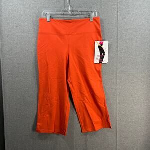 Women with Control Tummy Control Full Les Crop Pants Burnt Sienna Petite Medium